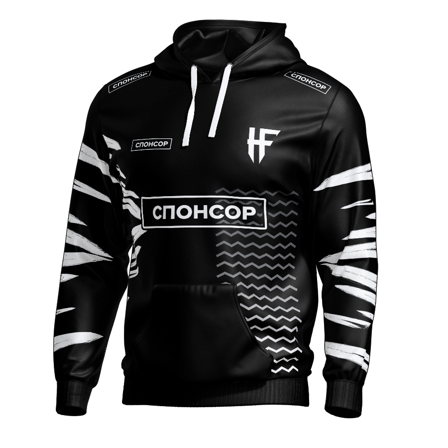 Design work showcase - Sponsor hoodie design